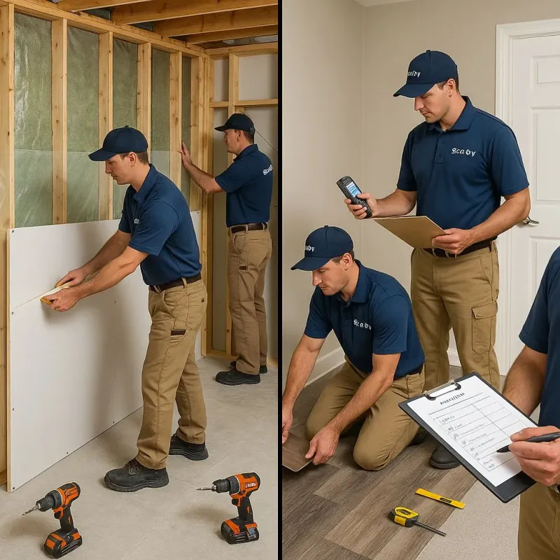 Repairs and Reconstruction process in Comanche County, TX