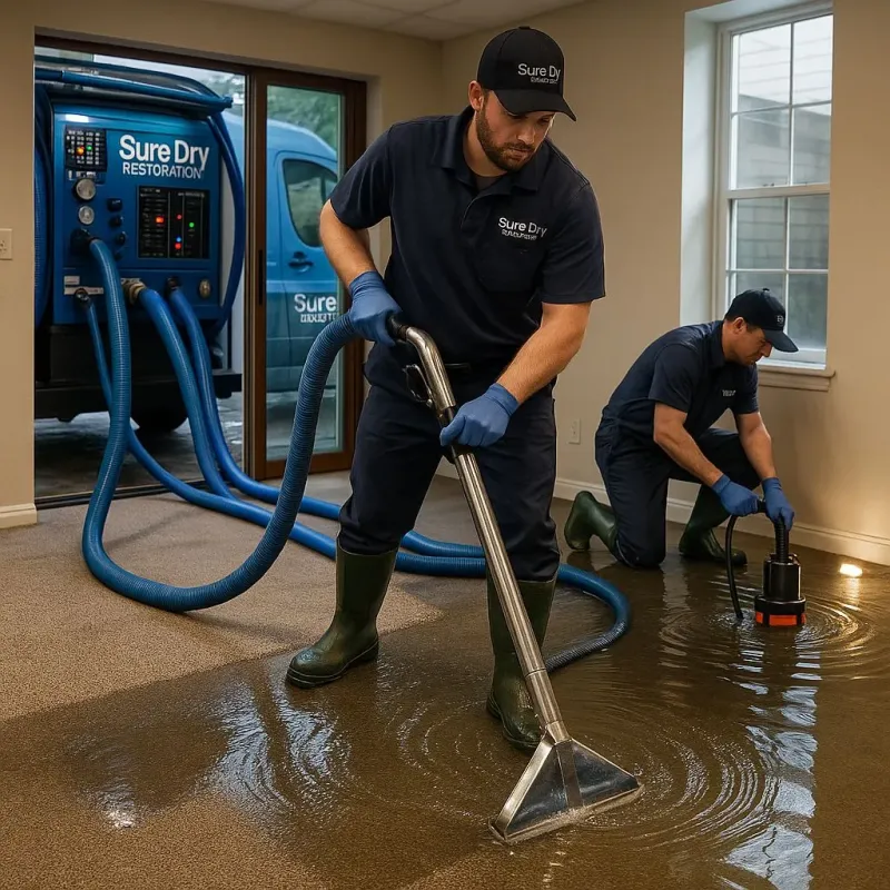 Water Extraction and Removal process in Comanche County, TX
